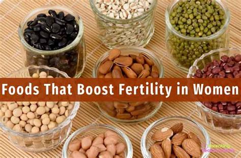 31 foods that help improve fertility in women