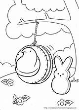 Peeps Coloring Pages Marshmallow Drawing Printable Madeline Book Bunny Kids Chick Print Colour Easter Paint Bunnies Color Info Worksheets Getcolorings sketch template