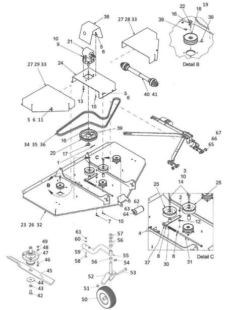 image   lawn mower parts diagram