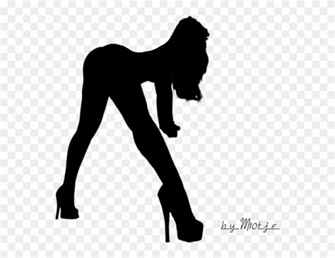 Sexy Girl Silhouette Vector At