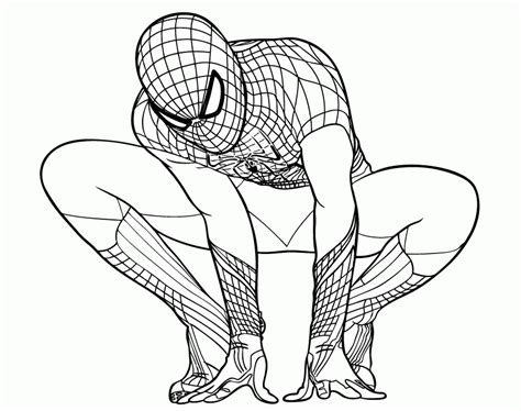 amazing spider man coloring pages coloring home