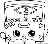Shopkins Colouring Coloringpages101 sketch template