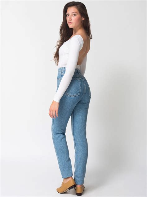 american apparel genuine high waist jean ebay