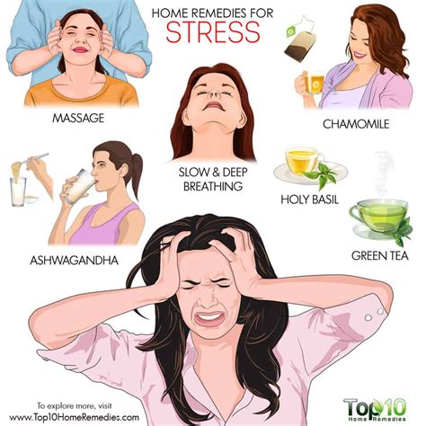 home remedies for stress top 10 home remedies