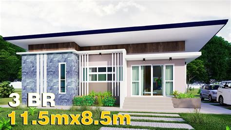 bungalow house design   sqm youtube