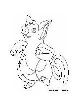Grumpig Pages Psychic Pokemon Coloring sketch template
