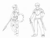 Rwby Jaune Pyrrha Tribute Deviantart Arc Anime sketch template