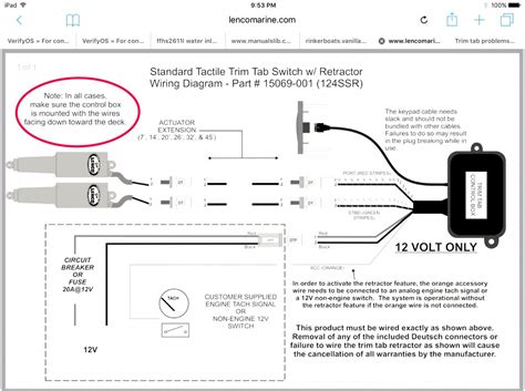 bennett trim tab wiring diagram cadicians blog