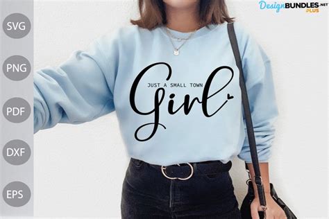 quote  girl svg design   small town girl svg
