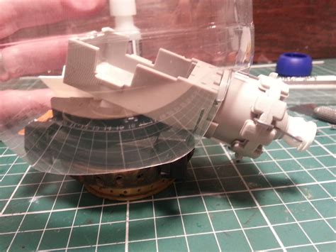 daves model workshop ive begun scratch building  anti gravity engine   sci fi project