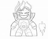Chibi Dormammu Coloring Pages sketch template