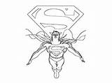 Superman Coloring Logo Pages Printable Symbol Sketch Popular Library Clipart sketch template