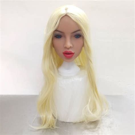 Tpe Sex Doll Head Real Oral Sex Thick Lips Love Toy Heads For Men