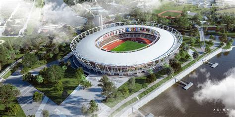 athletics stadium budapest hu  behance