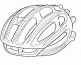 Bike Helmet Drawing Bicycle Dirt Casque Silhouette Getdrawings Motorcycle Mtb Foal Autocad sketch template