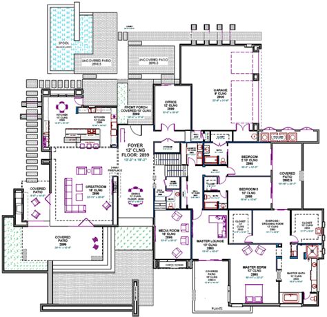 custom house plans southwest contemporary custom home design custom home floorplans