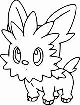 Lillipup Pokemon Lineart Pages Coloring Deviantart Template Favourites Add Stats sketch template