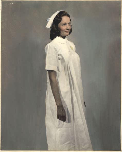 National Nurses’ Uniforms Of 1950
