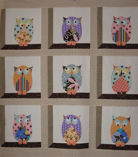 sew  finished finish  owl baby quilts owl quilt owl quilts