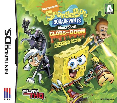 spongebob squarepants featuring nicktoons globs  doom boxarts