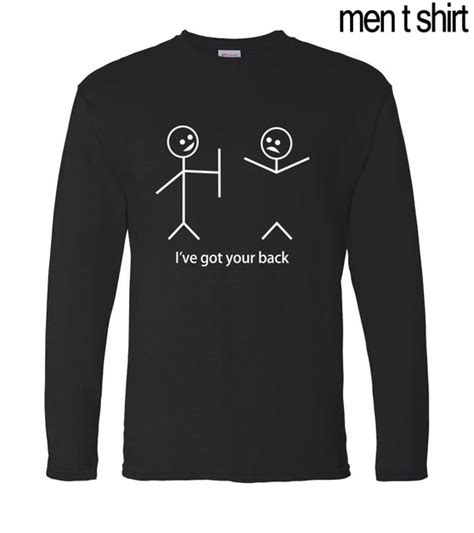 funny t shirts stick figures men long sleeve t shirts 2019 newest