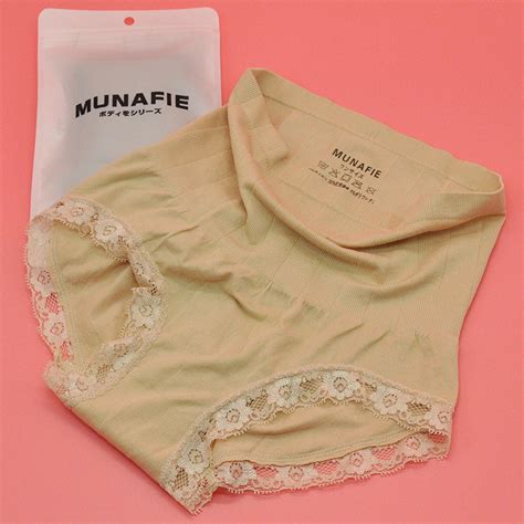 54g high quality munafie slimming panties high waist slimming body lace