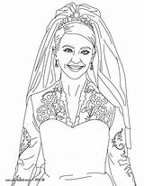 Royal Gown Maryhelen sketch template