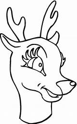 Deer Baby Coloring Pages Animals sketch template