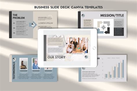 company profile business  deck neutral monarch  design