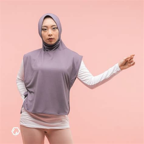 rekomendasi hijab sport  bahannya sejuk  berkualitas tinggi
