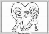 Couples sketch template