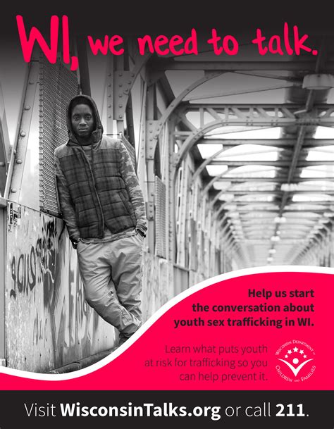 new awareness campaign informs wisconsin citizens about youth sex trafficking problem the