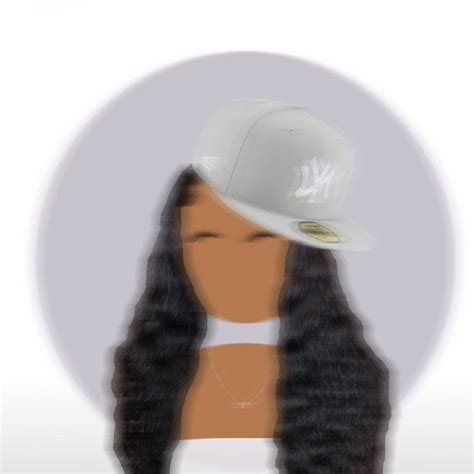 creative profile picture black girl