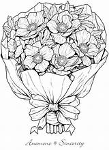 Flower Dover Publications Realistic Book Erwachsene Malvorlagen Doverpublications sketch template
