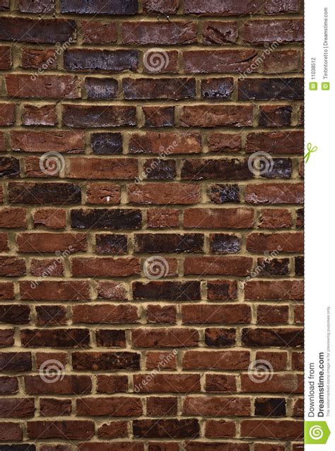 reddish brown  english brick wall stock photography image