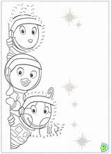 Backyardigans Coloring Print Dinokids Close sketch template