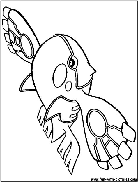 kyogre coloring page