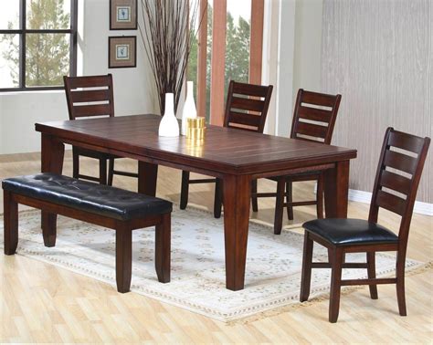 dining room sets big  small  bench seating