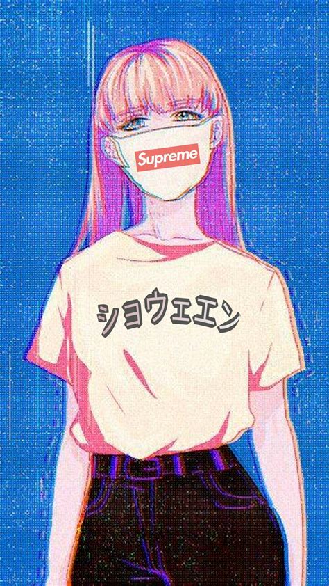 Supreme Anime Wallpaperkpop Bape Like4like Japanese 3