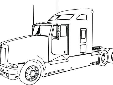 semi trailer drawing  getdrawings