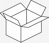 Clipart Box Clip Boxes Empty Coloring Gift Clipground Template sketch template