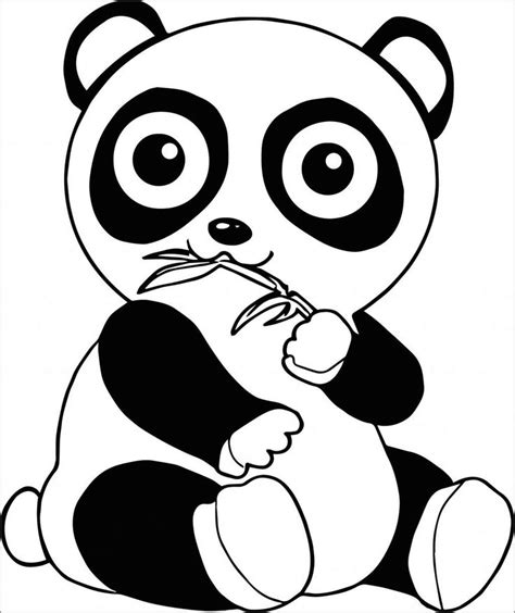 cute panda coloring page animal coloring pages cartoon coloring