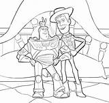 Toy Story Coloring Pages Funny sketch template