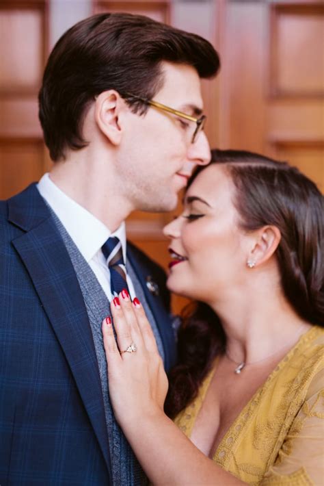 harry potter hufflepuff and ravenclaw engagement photos popsugar love