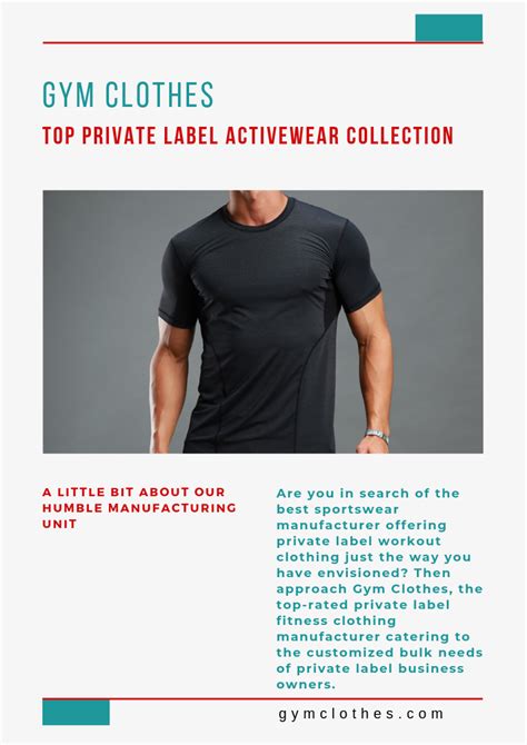 private label fitness apparel manufacturers variety  personalized sportswear collection