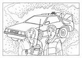 Pages Colouring Scott Great Back Future Marty Johnstone Lorna Delorean Mysteries Exercise Drawing Instagram June Doc Characters sketch template