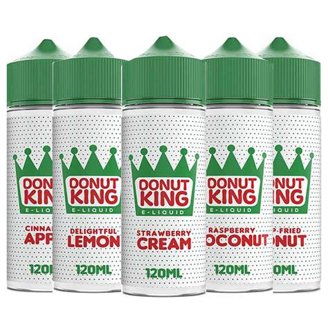 donut king range ml shortfill uk vape kings