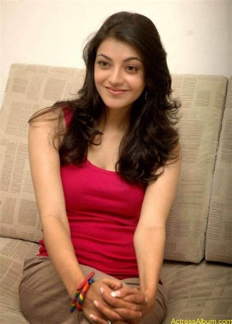 actress kajal agarwal photos in red dress actress album