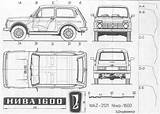 Lada Niva Blueprint 4x4 Car Cars 3d Blue Drawingdatabase Blueprints Sketch Drawings Modeling Fiat Trucks Stonic Volkswagen Related Posts sketch template