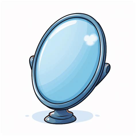 premium photo  makeup mirror icon